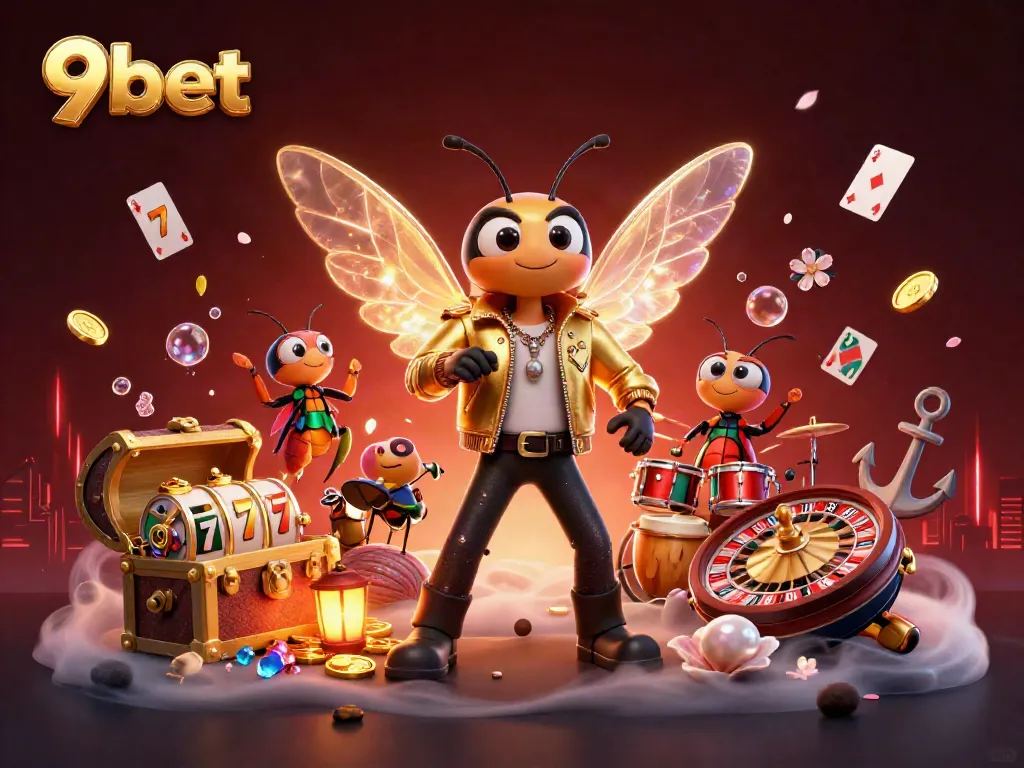 Win big with 9bet's thrilling online gaming experience filled with excitement and dynamic casino elements.
