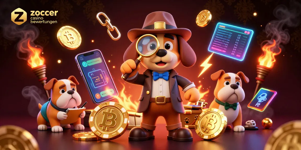 Zoccer casino bewertungen reveals thrilling gaming excitement with vibrant 3D characters examining poker clues.